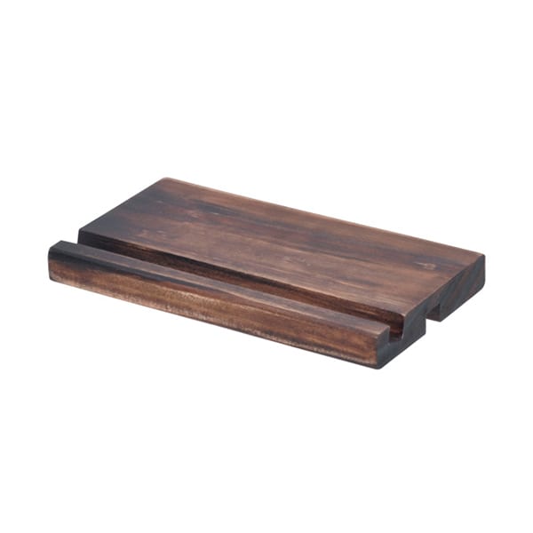 友屋 ナチュラルPOPボード専用スタンド ブラウン 60345BRN 1個（ご注文単位5個）【直送品】