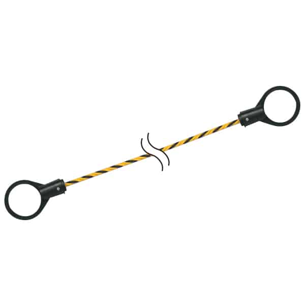 友屋 コーンロープ L2m φ12mm 43500-1 1本（ご注文単位2本）【直送品】