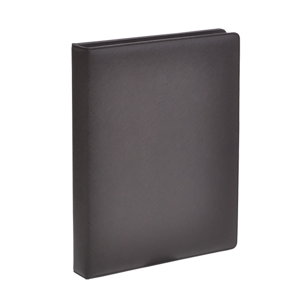 友屋 4穴バインダー　インフォメーションブック ブラウン 61190BRN 1冊（ご注文単位1冊）【直送品】