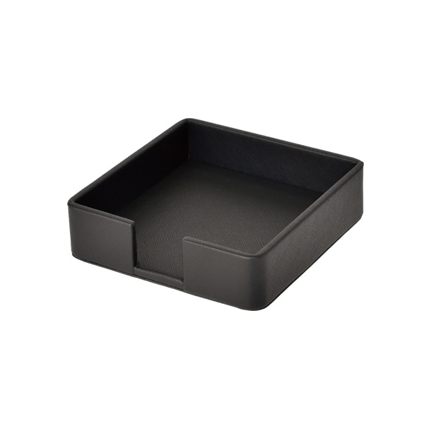 友屋 メモボックス HG18BK ブラック 61215BLK 1個(ご注文単位1個)【直送品】