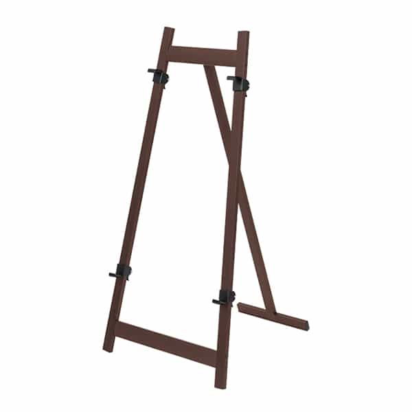 友屋 TGX120 アルミイーゼル A1対応 ブラウン 61660-03 1台（ご注文単位1台）【直送品】