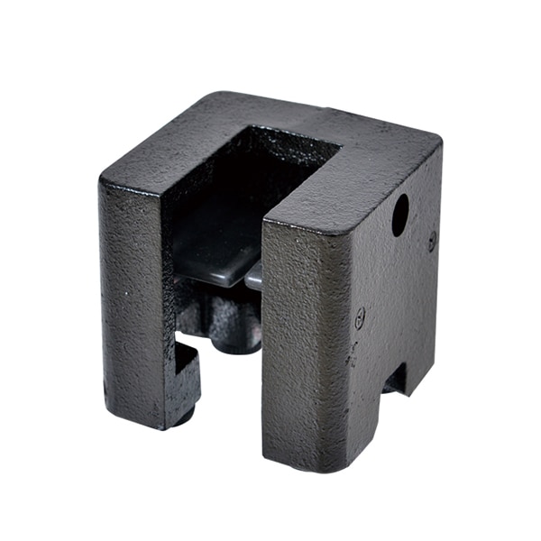 友屋 看板用 キューブブロック ウェイト スチール 約2.8kg 61509-01 1個(ご注文単位2個)【直送品】