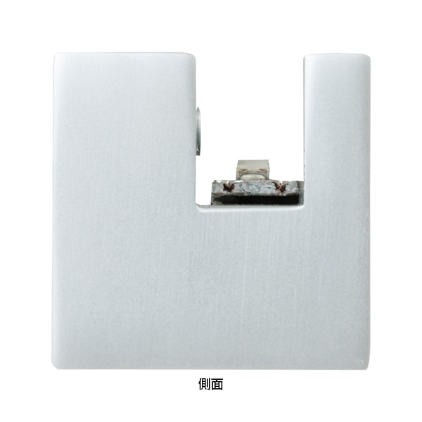 友屋 LEDサインクランプ L280 ホワイト 62184-01 1個（ご注文単位1個）【直送品】