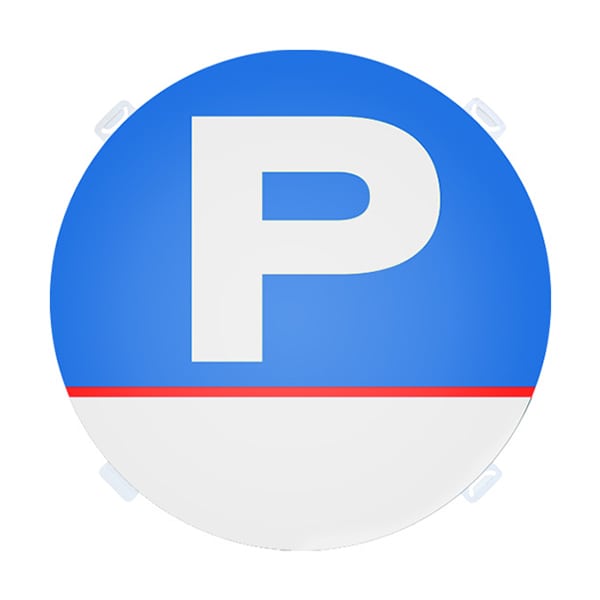 友屋 ロードポップ用面板 R-2 P+無地 42439R-2 1個（ご注文単位2個）【直送品】