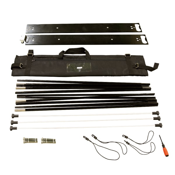 友屋 アーチバナースタンド S W3000×H2600mm 62801-01 1台（ご注文単位1台）【直送品】