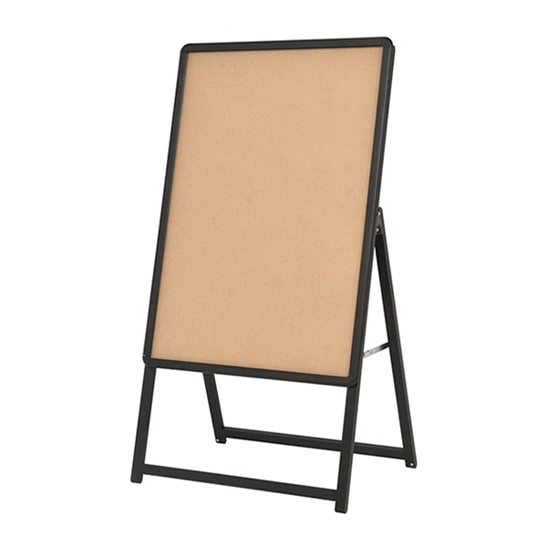 友屋 A型看板 スリムグリップA A1 片面 ブラック H1180 63173-01 1台（ご注文単位1台）【直送品】