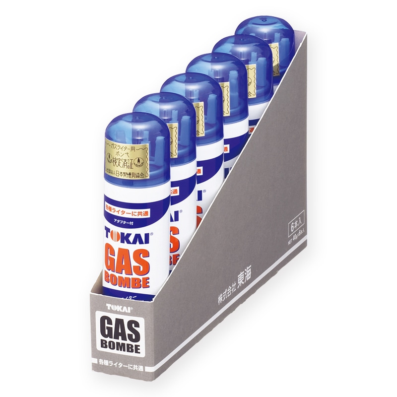 東海 TOKAIガスボンベ 40g 1本(ご注文単位120本)【直送品】