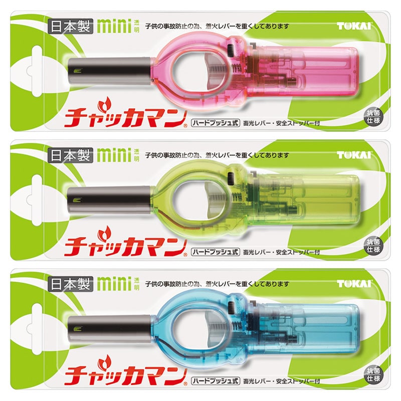 東海 CRチャッカマンミニ　透明タイプ ハンガータイプ  1本（ご注文単位120本）【直送品】