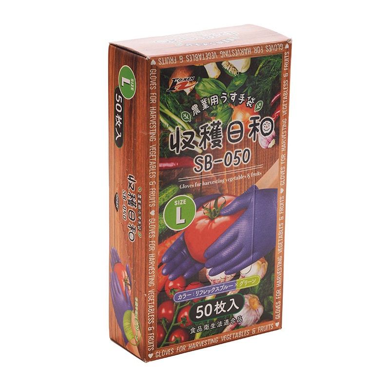 ホーケングローブ 農業用うす手袋　収穫日和　SB-050 L　50枚入  1箱（ご注文単位20箱）【直送品】