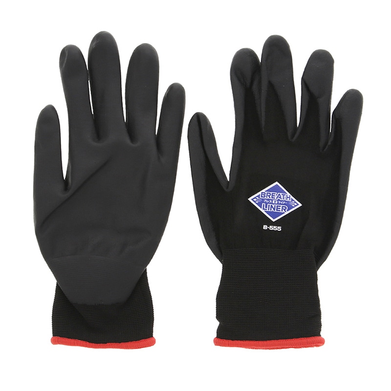 ホーケングローブ すべり止め手袋 プレスGライナー B-555 L 1組(ご注文単位120組)【直送品】