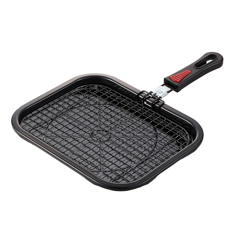 竹原製罐 魚焼き網 マルチロースター Neo クロスアミ T-18 1個(ご注文単位1個)【直送品】