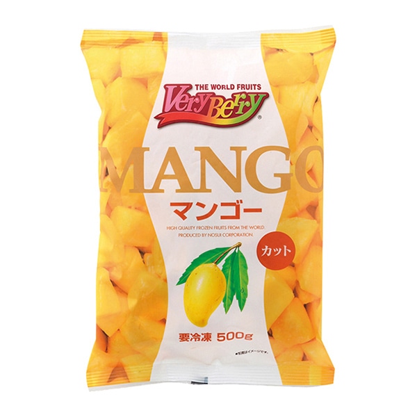 ノースイ 冷凍マンゴー　カット 500g 冷凍 1袋※軽（ご注文単位1袋）※注文上限数12まで【直送品】