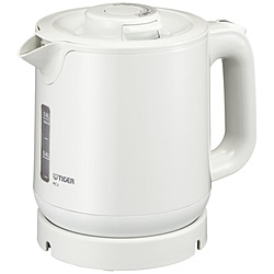 タイガー魔法瓶 タイガー 蒸気レス 電気ケトル PCJ-H081(W)ホワイト 1個(ご注文単位1個)【直送品】