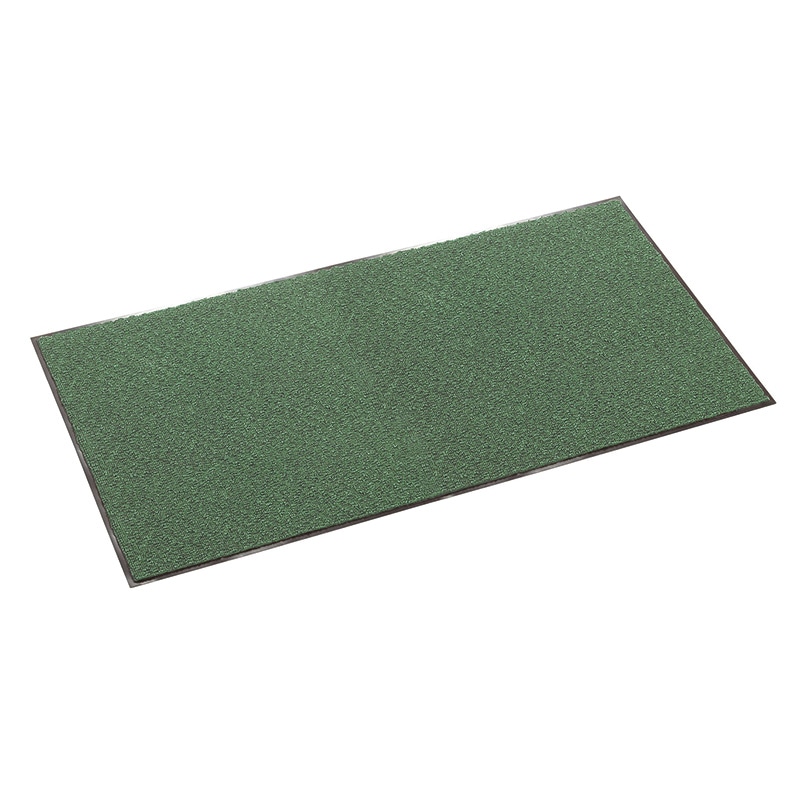テラモト 雨天用マット　ニューリブリード 900×1800　グリーン MR0493561 1枚（ご注文単位1枚）【直送品】