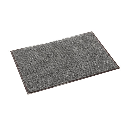 テラモト 雨天用マット　ニューリブリード 600×900　グレー MR0493405 1枚（ご注文単位1枚）【直送品】