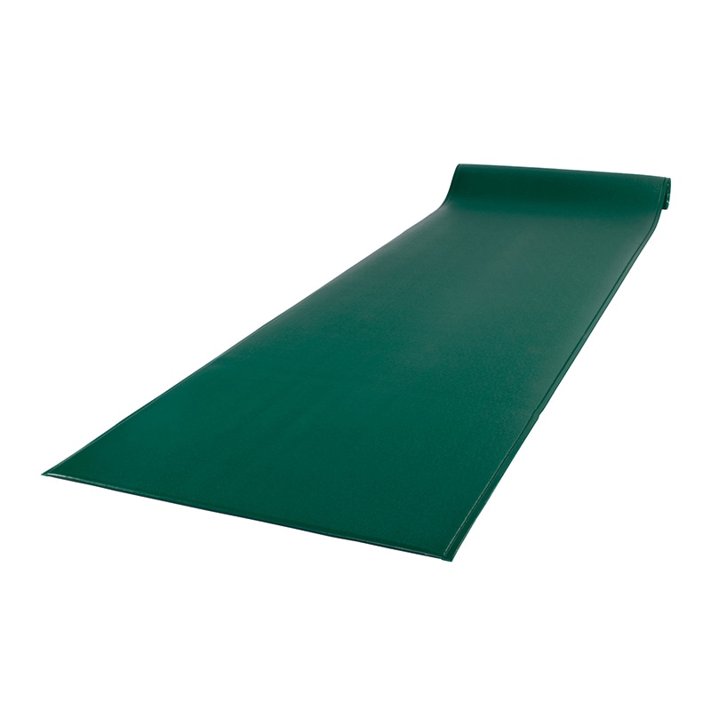 テラモト クッションマット　テラクッション　極厚 1200×5000　グリーン MR0690501 1本（ご注文単位1本）【直送品】