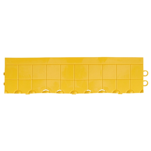 テラモト 耐油マット　フミンゴFW専用ふち　中ふちオス イエロー MR0872935 1枚（ご注文単位2枚）【直送品】