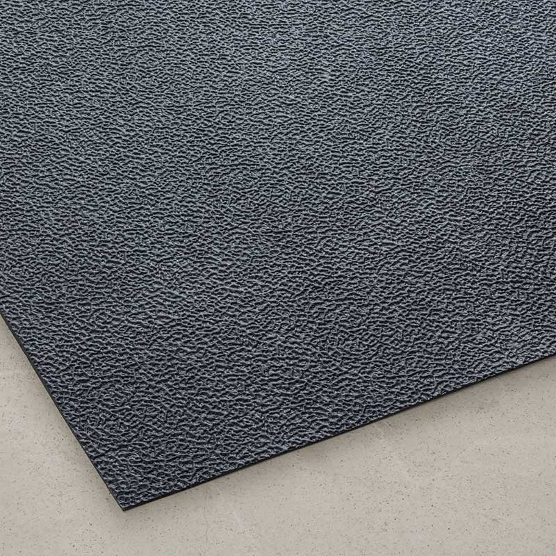 テラモト クッションマット　トリプルシート　2.3mm 1m×10m　黒 MR1540109 1本（ご注文単位1本）【直送品】