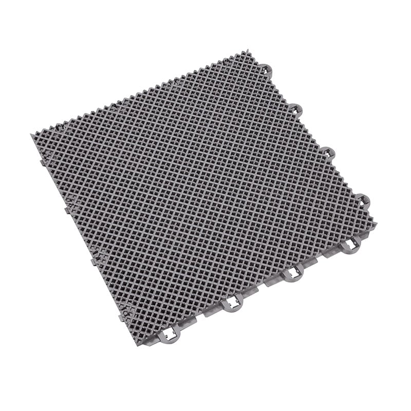 テラモト 風除室マット ダストップX 300×300 グレー MR1150307 1枚(ご注文単位1枚)【直送品】