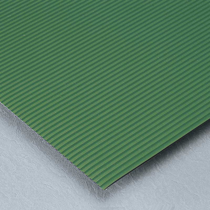 テラモト すべり止めマット ビニール長マット B山 91cm×20m 緑 MR1410561 1本(ご注文単位1本)【直送品】