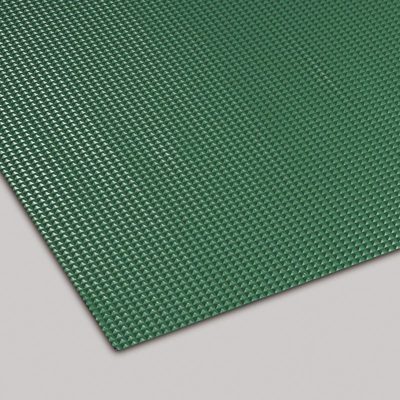 テラモト すべり止めマット ビニール長マット ピラミッド 91cm×20m 緑 MR1411561 1本(ご注文単位1本)【直送品】