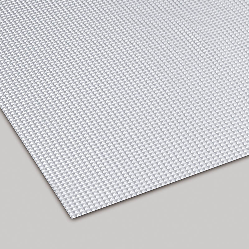 テラモト すべり止めマット ビニール長マット ピラミッド 91cm×20m 白 MR1411566 1本(ご注文単位1本)【直送品】