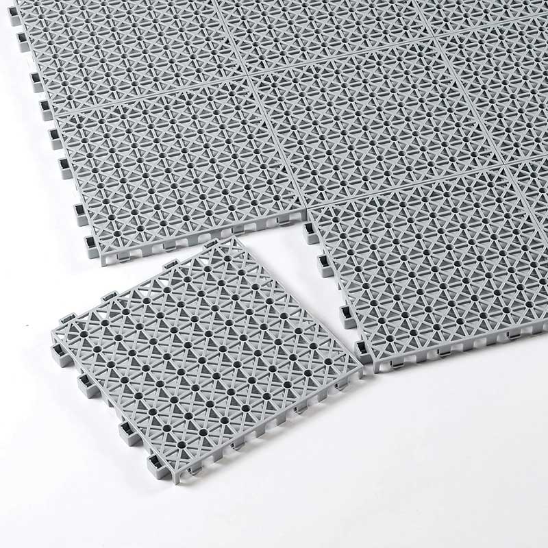 テラモト スノコ　カーゴパレット 300×300　灰 MR0940765 1枚（ご注文単位2枚）【直送品】