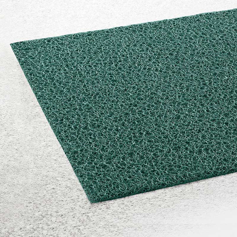 テラモト 泥落としマット　ケミタングル　ソフト　ふちなし 90cm巾×6m　緑 MR1392551 1本（ご注文単位1本）【直送品】