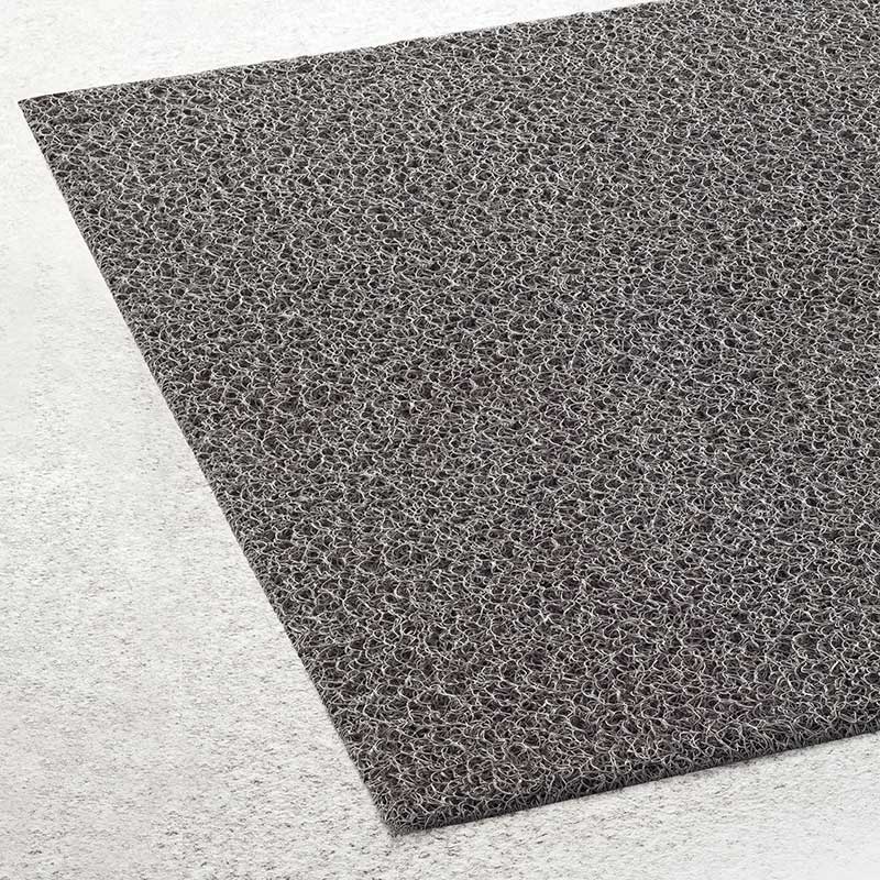 テラモト ケミタングル　ソフト　ふちなし 120cm巾×6m　灰 MR1392585 1本（ご注文単位1本）【直送品】