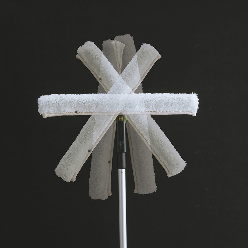 テラモト モップ ウォッシャーハンドル 首振りタイプ 45cm HP5153450 1個(ご注文単位1個)【直送品】