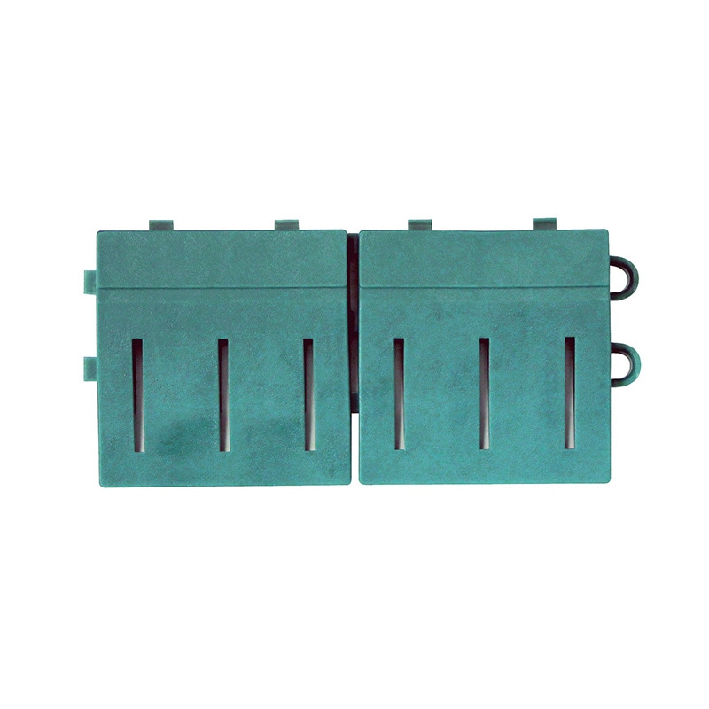 テラモト 泥落としマット　カラーブラッシュ　専用中ふち　オス 75×150　緑 MR0968931 1枚（ご注文単位4枚）【直送品】