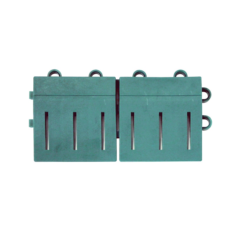 テラモト 泥落としマット　カラーブラッシュ　専用中ふち　メス 75×150　緑 MR0968941 1枚（ご注文単位4枚）【直送品】