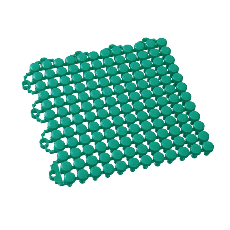 テラモト エコスノコ144 150×150　緑 MR0890721 1枚（ご注文単位4枚）【直送品】