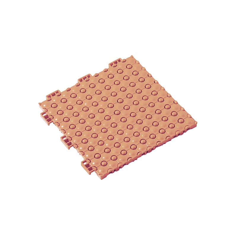 テラモト スノコ 抗菌フミンゴ 屋内用 300×300 オレンジ MR0850765 1枚(ご注文単位1枚)【直送品】