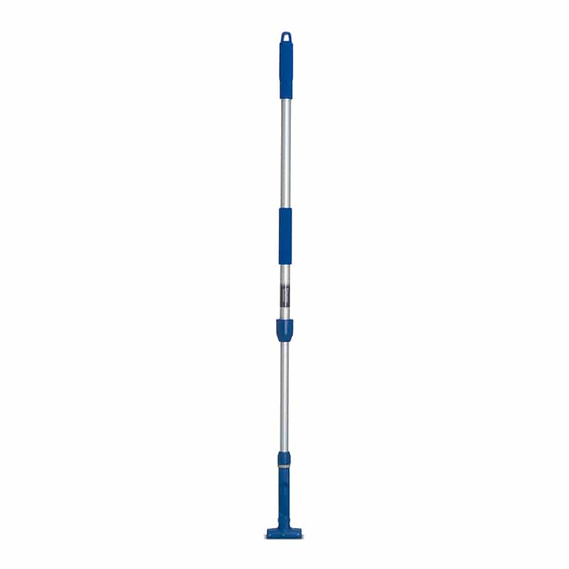 テラモト 清掃用品 FXハンドル アルミ伸縮柄 BLブルー CL3741003 1個(ご注文単位1個)【直送品】