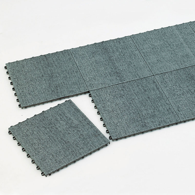 テラモト ノンスリップフラットマット300　2 300×300　灰 MR1536735 1枚（ご注文単位1枚）【直送品】