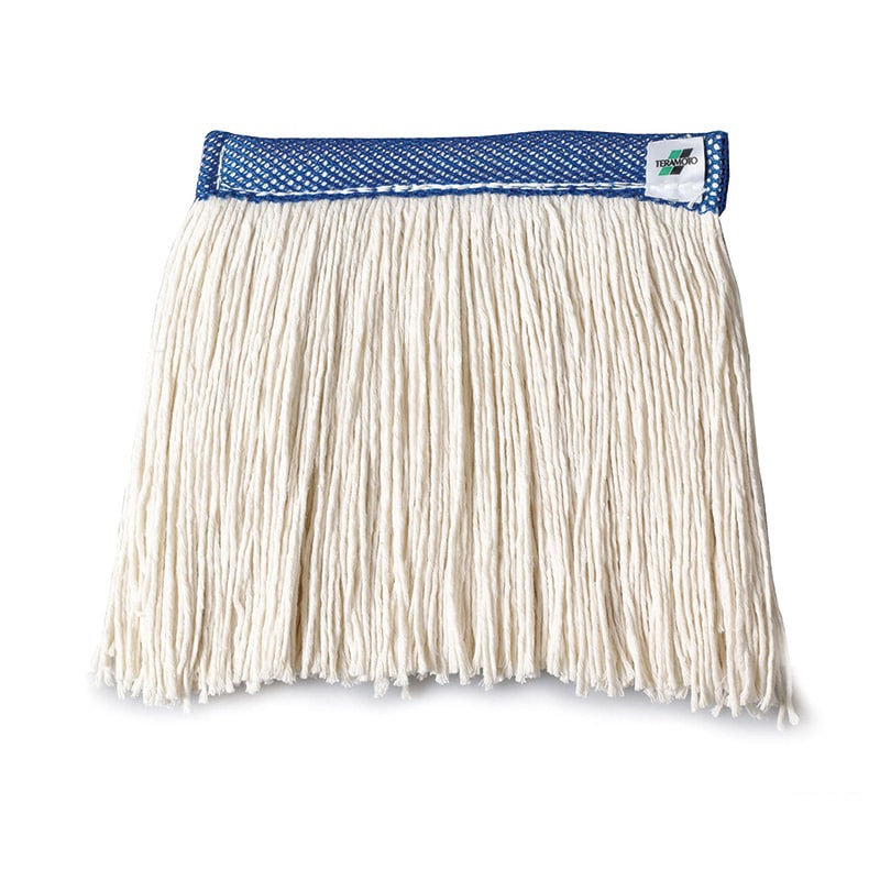 テラモト モップ　FXメッシュ替糸　J 260g　ブルー CL3745213 1枚（ご注文単位2枚）【直送品】