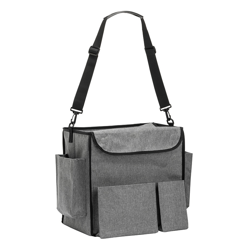 テラモト 収納バッグ　BMショルダーバッグ L　ライトグレー DS2338305 1個（ご注文単位1個）【直送品】