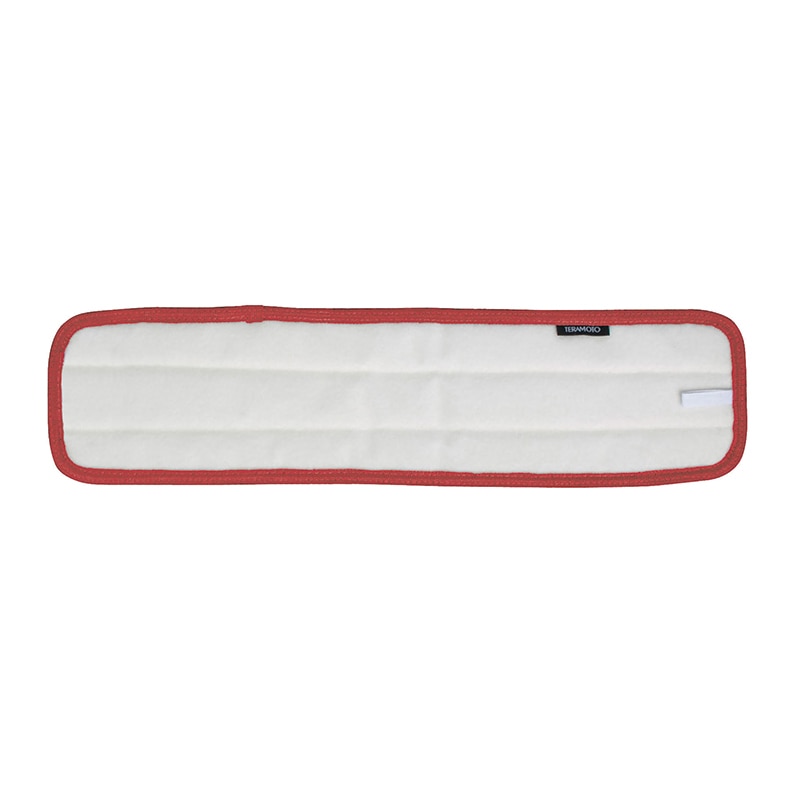 テラモト モップ　FXライトブレードラーグ　W 45cm　レッド CL3152452 1枚（ご注文単位1枚）【直送品】