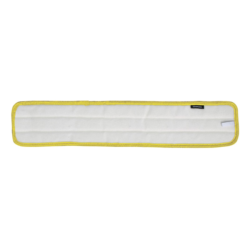 テラモト モップ　FXライトブレードラーグ　W 60cm　イエロー CL3152605 1枚（ご注文単位1枚）【直送品】