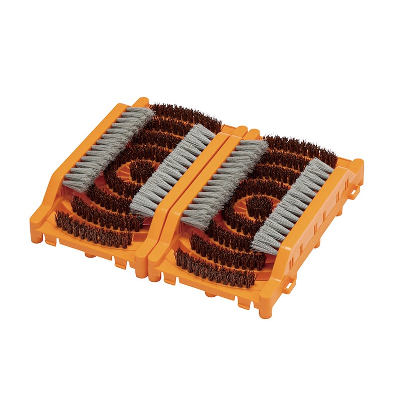 テラモト 泥落としマット　靴底ハードブラッシュ  MR1785100 1セット（ご注文単位1セット）【直送品】