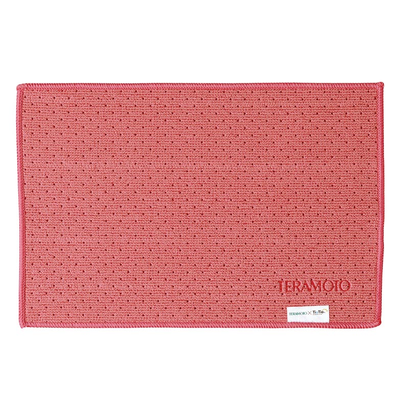 テラモト 清掃用品　FX制菌クロス　TioTio 200×300　赤 CL3749402 1枚（ご注文単位2枚）【直送品】