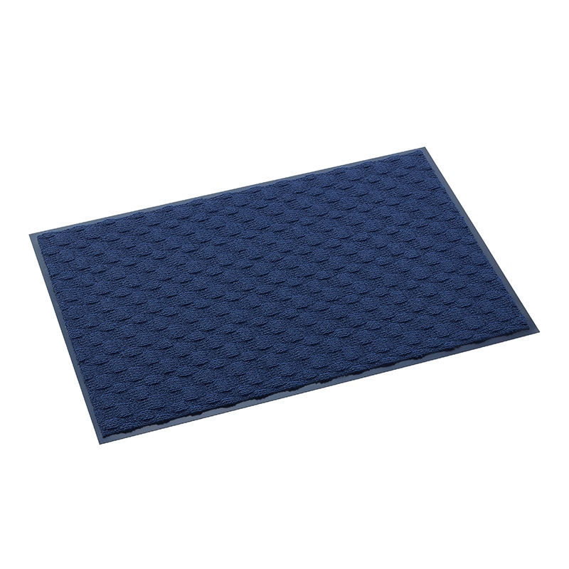 テラモト 雨天用マット ラインアート 600×900mm ネイビーブルー MR0560403 1枚(ご注文単位1枚)【直送品】
