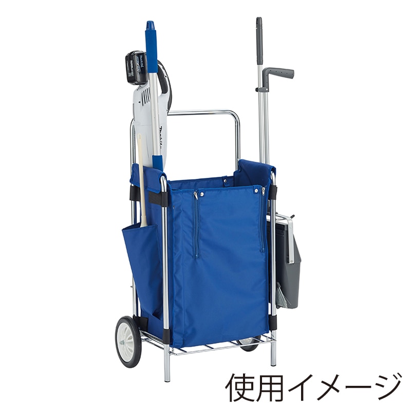 テラモト BMキャリー2 清掃用キャリー DS2333023 1台（ご注文単位1台）【直送品】