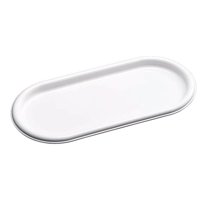 台和 卓上用品 小判トレー ホワイト AP-21-W 1枚(ご注文単位1枚)【直送品】