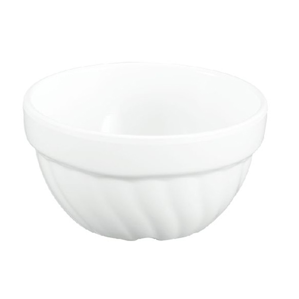 台和 メラミン食器　パズル　8cm　ネジコバチ 白 CH-620-W 1個（ご注文単位1個）【直送品】