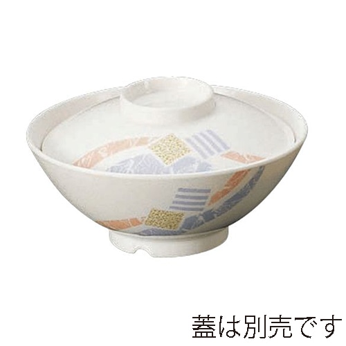 >台和 メラミン食器 飯茶碗 身 パステル CL-19-PS 1枚(ご注文単位1枚)【直送品】