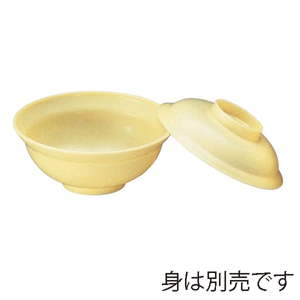 台和 PP食器　飯丼　蓋 クリーム DP-1F 1枚（ご注文単位1枚）【直送品】