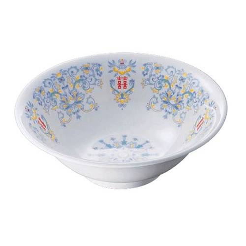 台和 メラミン食器 ラーメン鉢 李園 CD-2-E 1枚(ご注文単位1枚)【直送品】