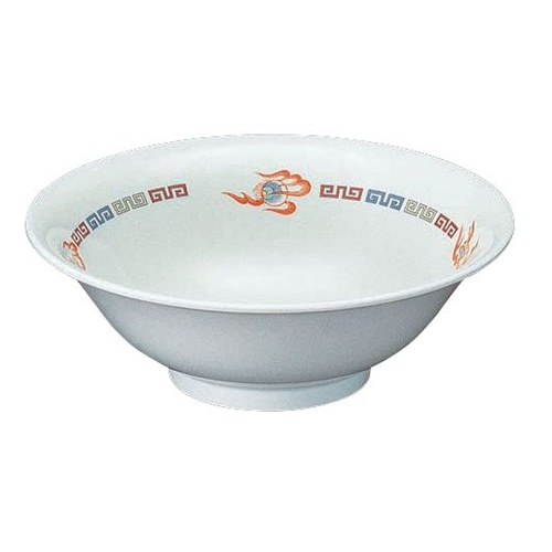 台和 メラミン食器 ラーメン鉢 龍 CD-2-R 1枚(ご注文単位1枚)【直送品】